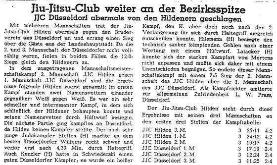 Jiu-Jitsu-Club weiter an der Bezirksspitze
