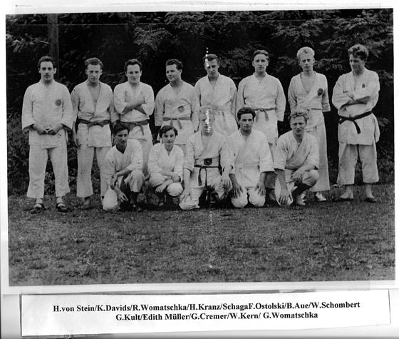 Archivstück des Judo-Club Hilden