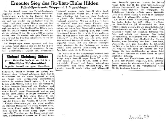 Erneuter Sieg des Jiu-Jitsu-Clubs Hilden